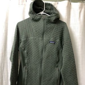 Patagonia Organic Cotton Quilted Hoodie